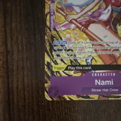 Bandai One Piece CCG Nami PRB02-012 Full Art Foil Premium Booster EN - Image 3
