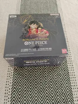 One Piece: OP-01 Romance Dawn booster box (sealed blue bottom pre-errata) - Image 1