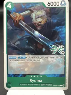 Ryuma OP06-036- Wings of the Captain- One Piece Card Game OP TCG ENG - Image 1