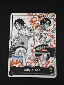 One Piece Card Game - Luffy & Ace - ST30-001 - AA - NM - Image 1