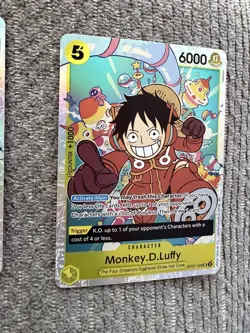 Monkey.D.Luffy OP07-109 - One Piece TCG - SR Super Rare NM English 2 Cards - Image 3