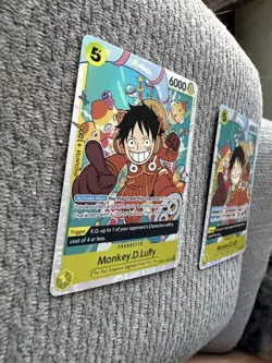 Monkey.D.Luffy OP07-109 - One Piece TCG - SR Super Rare NM English 2 Cards - Image 4
