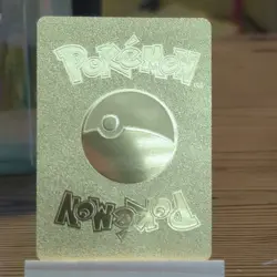 Pikachu V Gold Foil Fan Art Textured Collector Pokemon Card 170/185 HP190 - Image 2
