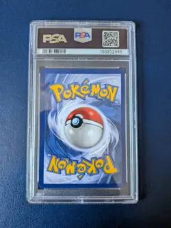 Pokemon TCG Pikachu Yellow Cheeks 58/102 Base Set Unlimited WOTC Card PSA 7 - Image 2