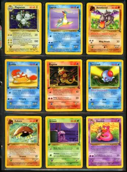 1999 Pokemon FOSSIL SET Cards Lot HOLO Magneton RARE Aerodactyl 1ST EDITION WotC - Image 2