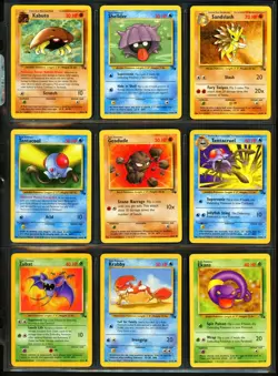 1999 Pokemon FOSSIL SET Cards Lot HOLO Magneton RARE Aerodactyl 1ST EDITION WotC - Image 4