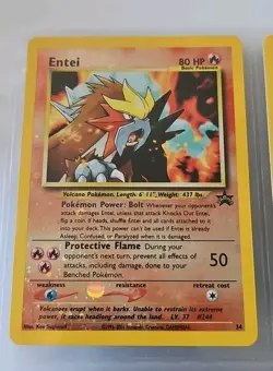 Vintage Pokemon TCG Lots 9 WOTC era cards: Rare Holo First Ed Plus 1999 - 2001 - Image 2