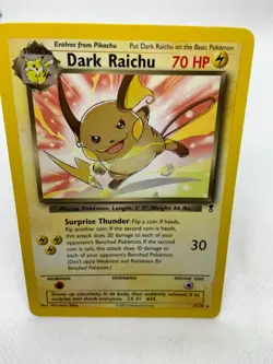 Pokemon TCG Dark Raichu Legendary Collection Non-Holo Rare 7/110 2002 - Image 4