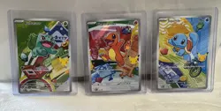 Pokemon First Partners Series 1 Kanto Sarters Char Bulbasaur Squirtle Set of 3 - Image 1