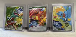Pokemon First Partners Series 1 Kanto Sarters Char Bulbasaur Squirtle Set of 3 - Image 2