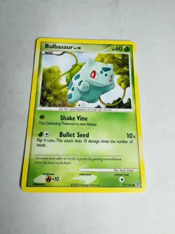 BULBASAUR 77/132 COMMON SECRET WONDERS POKEMON LIGHTLY PLAYED - Image 1