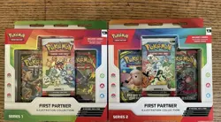 Pokemon First Partner Illustration Collection Series 1 And 2 Sealed - IN HAND!! - Image 1