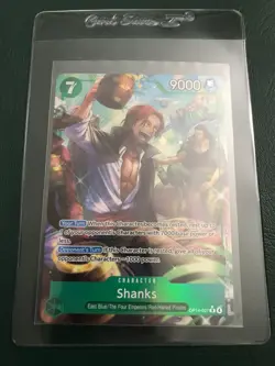 One Piece TCG Shanks (Alternate Art) OP14-027 The Azure Sea's Seven Foil English - Image 3