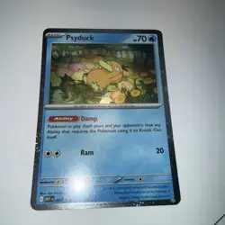 Psyduck 007 Black Star Promo Mega Evolution Pokemon TCG - Image 2