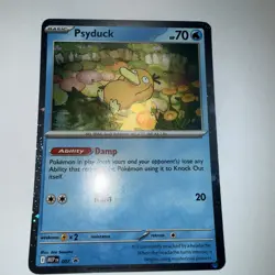 Psyduck 007 Black Star Promo Mega Evolution Pokemon TCG - Image 3