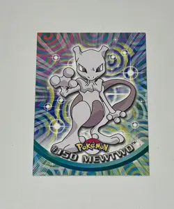 2000 Topps Pokemon Series 3 #150 Mewtwo TV Animation Blue Label Vintage Rare LP - Image 1
