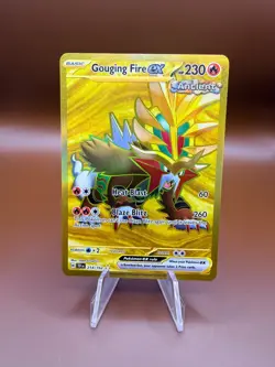2024 Pokemon TCG Temporal Forces Gouging Fire Ex 214/162 Hyper Rare - Image 1