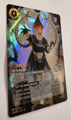 Disney Lorcana Syndrome Out For Revenge Enchanted 238/204 Wilds Unknown Pixar - Image 4