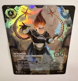 Disney Lorcana Syndrome Out For Revenge Enchanted 238/204 Wilds Unknown Pixar - Image 5
