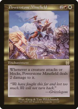 1x Powerstone Minefield - LP - Apocalypse - SPARROW MAGIC mtg - Image 1