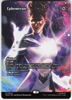MAGIC MTG EPHEMERATE (BORDERLESS) 44 MARVEL UNIVERSE ETERNAL-LEGAL - Image 1
