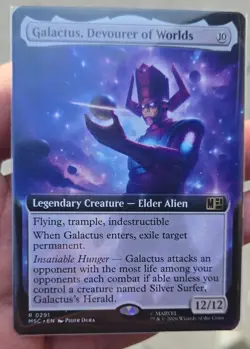 Galactus, Devourer of Worlds (Extended Art) Commander: Marvel Super Heroes... - Image 1