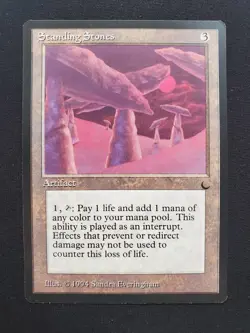 Standing Stones - The Dark *NM* Near Mint MTG - Image 1
