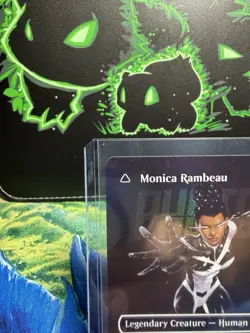 Monica Rambeau #356 (Full Art Borderless) Marvel Super Heroes Near Mint Foil - Image 3