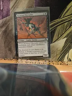 Accursed Marauder 80 Common Modern Horizons 3 Magic: The Gathering Near Mint - Image 1