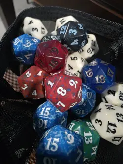 Magic the Gathering Spindown Dice D20 Lot (40 total dice) - Image 1