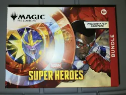 MAGIC THE GATHERING MARVEL SUPER HEROES BUNDLE BOX 2026 NEW SEALED - Image 2