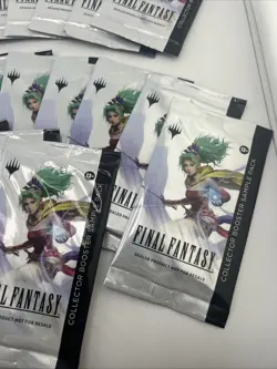 MTG Final Fantasy Collector Booster Sample Pack Sealed 25 Qty - Image 3