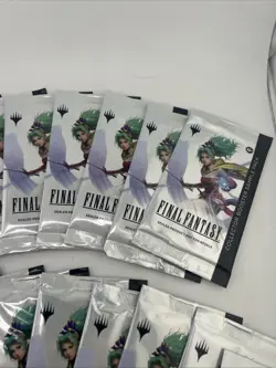MTG Final Fantasy Collector Booster Sample Pack Sealed 25 Qty - Image 5