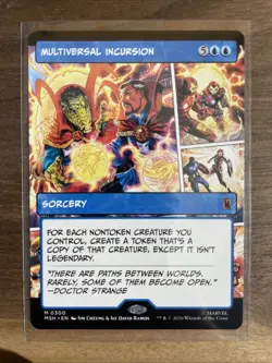 Multiversal Incursion Borderless Showcase Marvel Super Heroes 300 - Image 1