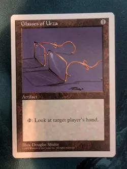 Glasses of Urza 287 Uncommon Classic Sixth Edition Magic: The Gathering NM - Image 1