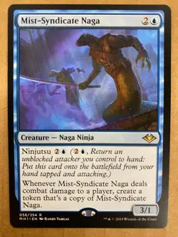 MTG 1x Mist-Syndicate Naga # 58 Modern Horizons 2 Magic the Gathering Card x1 NM - Image 1