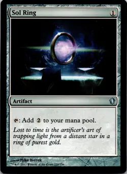 Sol Ring 259 Uncommon Commander 2013 MTG Near Mint - Image 1