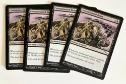 Contaminated Bond (4) Mirrodin NM MTG Magic the Gathering - Image 1