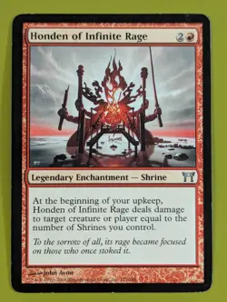 Honden of Infinite Rage x1 Champions of Kamigawa 1x MTG Magic the Gathering - Image 1