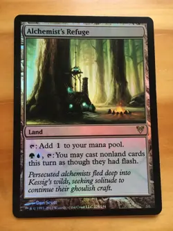 Mtg Avacyn Restored Alchemist's Refuge FOIL NM/SP - Image 1