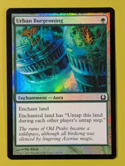 FOIL Urban Burgeoning x1 Return to Ravnica 1x MTG Magic the Gathering - Image 1