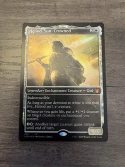 Magic the Gathering MTG Heliod, Sun Crowned Showcase Foil LP - Image 2
