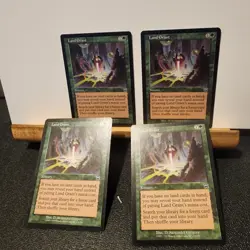 x4 Mercadian Masques MTG Playset Land Grant Magic x4 - Image 1