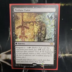 Magic the Gathering - Profane Tutor - Modern Horizons 2 - Regular - LP - Image 1