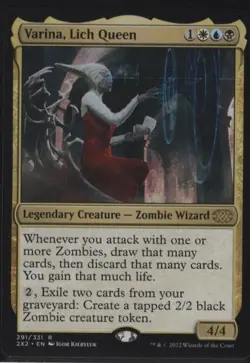 Double Masters 2022 #291 Varina, Lich Queen - Image 1