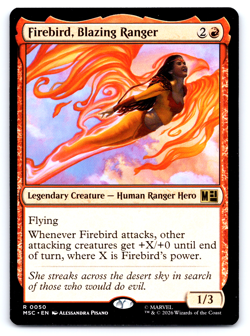 Firebird, Blazing Ranger - Marvel Super Heroes MTG - Image 1