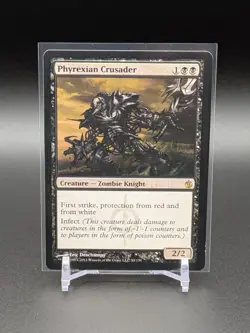 PHYREXIAN CRUSADER 50 - Mirrodin Besieged R LP - - Image 1
