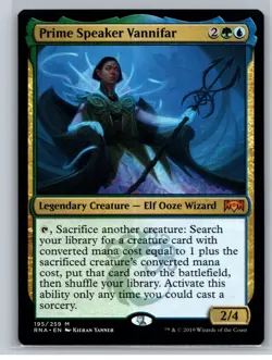 MTG - Ravnica Allegiance #195 Prime Speaker Vannifar - Image 1