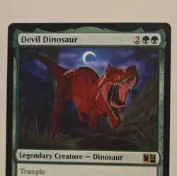 MTG MSC Marvel Rare Devil Dinosaur 0719! Great Card To Add To Your Deck! - Image 2
