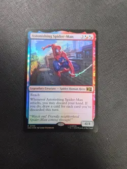 MTG - Astonishing Spider-Man - FOIL - Marvel Super Heroes - MSC 0740 - Image 2